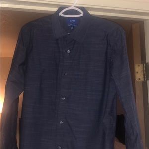 Apt 9 slim fit button up shirt